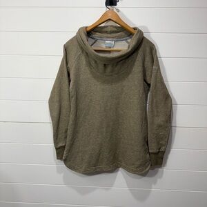 Columbia Olive Cowl Neck Women's Sweater